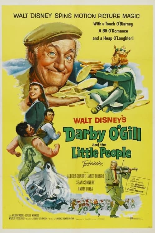 Darby O'Gill and the Little People film posteri