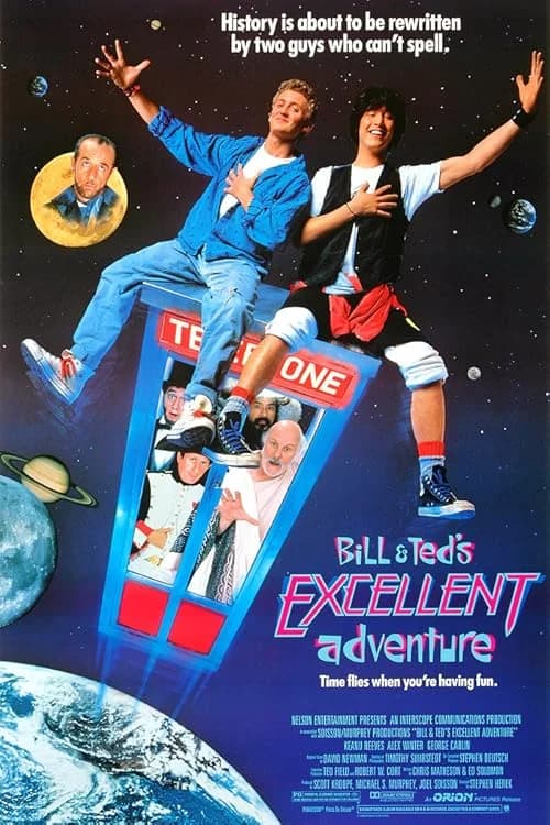 Bill & Ted's Excellent Adventure film posteri