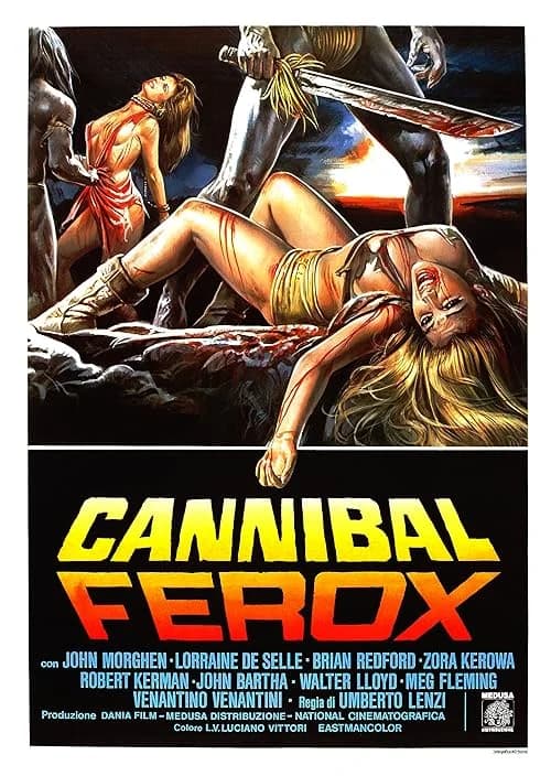 Cannibal Ferox film posteri
