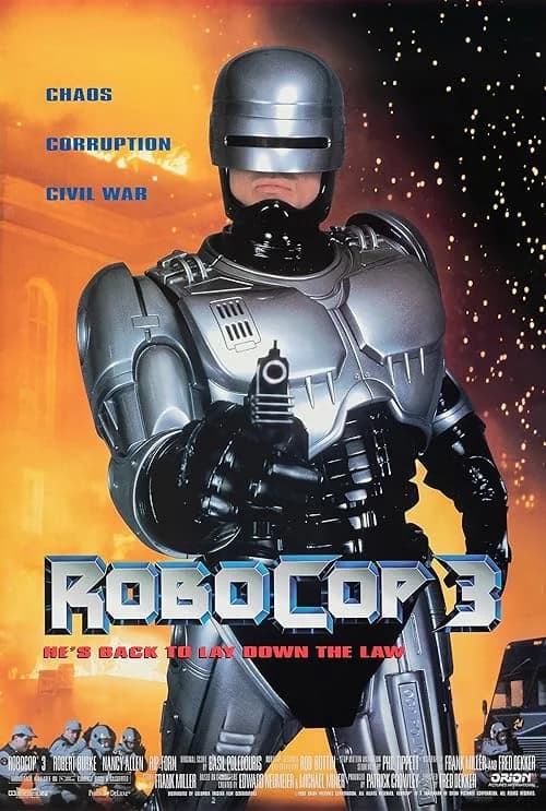 RoboCop 3 film posteri