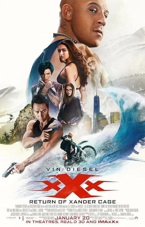 xXx: Return of Xander Cage film posteri